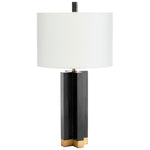 Cyan Design 10543 Iron/Marble w/ Off White Cotton Shade Trevi Table Lamp