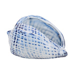 Sagebrook Home Ec, Blue Ceramic Seashell, Cone