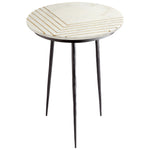 Cyan Design 10616 Iron/Marble Soliado Side Table