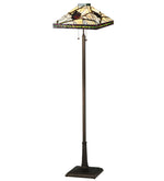 Meyda Lighting 106506 60" High Pinecone Mission Floor Lamp