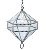 Meyda Lighting 151876 13"W Pratt Mansion 1 LT Pendant