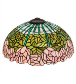 Meyda Lighting 10657 16" Wide Tiffany Cabbage Rose Lamp Shade