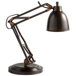 Cyan Design 10661 Brass Right Radius Table Lamp