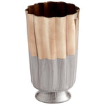 Cyan Design 10693 Aluminum Twin Tones Vase