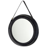 Cyan Design 10717 Iron/Mirrored Glass/Wood Round Venster Mirror
