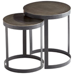 Cyan Design 10734 Aluminum/Iron Monocroma Side Table