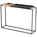 Cyan Design 10741 Aluminum/Iron/Wood Lanvin Console Table