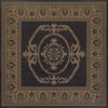 Couristan Recife Antique Medallion 7'6" X 7'6" Square Indoor/Outdoor  Transitional Rug