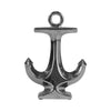 Sagebrook Home Silver Ceramic Anchor 10"