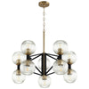 Cyan Design 10965 Iron/Glass Helios Chandelier