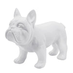 Sagebrook Home 16464 Ceramic, 12" Bulldog, White
