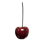 Sagebrook Home Red Cherry Sculpture, 15.25"