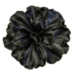 Sagebrook Home Black/Gold Wall Flower 20``