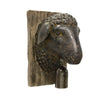 Sagebrook Home Sheep Head With Bell Wall Decor