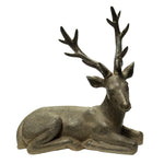 Sagebrook Home 11222 Brown Resin Deer, Sitting