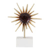 Sagebrook Home Metal Sunburst On Stand, Purple