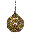 Meyda Lighting 113902 9" Wide Holly Ball Pendant