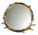Uttermost 11556 B Stag Horn Round Mirror