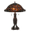 Meyda Lighting 116018 24.5"H Diamond & Jewel Table Lamp