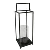 Sagebrook Home 11735 16" Ec, Black Metal/Glassopen Lantern
