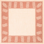 Couristan Recife Tropics 7'6" X 7'6" Square Indoor/Outdoor  Transitional Rug