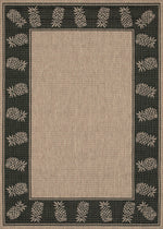 Couristan Recife Tropics 7'6" X 10'9"  Rectangular Indoor/Outdoor  Transitional Rug
