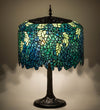 Meyda Lighting 118689 28" High Tiffany Wisteria Table Lamp