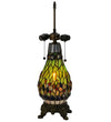 Meyda Lighting 118847 25.5"H Tiffany Mosaic Lighted Table Lamp Base