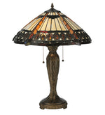 Meyda Lighting 119679 25"H Cleopatra Table Lamp
