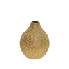 Sagebrook Home Ec, Gold Spiked Ceramicvase 12``