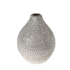 Sagebrook Home 12068-06 12" Ec, Silver Spiked Ceramic Vase