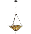 Meyda Lighting 121146 20.25"W Delta Jadestone Inverted Pendant