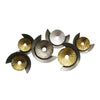 Sagebrook Home 12126-02 40" Metal Wall Decor Discs, Multi, Wb