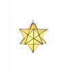 Meyda Lighting 12133 12"W Moravian Star Beige Iridescent Pendant