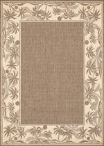 Couristan Recife Island Retreat 5'3" X 7'6" Rectangular Indoor/Outdoor  Transitional Rug