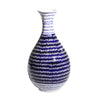 Sagebrook Home 12351-03 12.75" Ec, Blue/White Spotted Vase