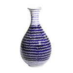 Sagebrook Home 12351-03 12.75" Ec, Blue/White Spotted Vase