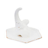 Sagebrook Home White/Gold Elephant Ring Holder