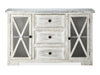 IMAX Worldwide Home Anita Wooden Cabinet with Metal Top