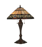 Meyda Lighting 125114 25"H Ilona Table Lamp