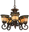 Meyda Lighting 125117 20"W Ilona 5 LT Chandelier