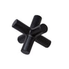 Sagebrook Home 12584-04 5" Matte Black Ceramic Jacks