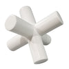 Sagebrook Home Matte White Ceramic Jacks