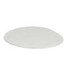 Sagebrook Home Matte White Ceramic Plate