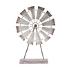 Sagebrook Home 12642-01 19.5" Ec, Wide Metal Windmill On Stand