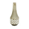 Sagebrook Home Gray/White Ceramic Bud Vase 16.25``