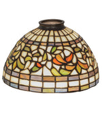 Meyda Lighting 127295 8" Wide Tiffany Turning Leaf Lamp Shade