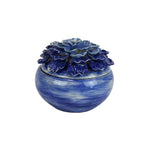Sagebrook Home Blue Ceramic Flower Jar 7``