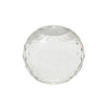Sagebrook Home Faceted Clear Glass Orb 4.75``