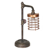 Sagebrook Home Metal Pipe  Bo Table Lamp